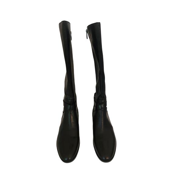 NIB Naturalizer Women's Rena 2 Knee High Block Heel Riding Boots Black 9M - Picture 4 of 13